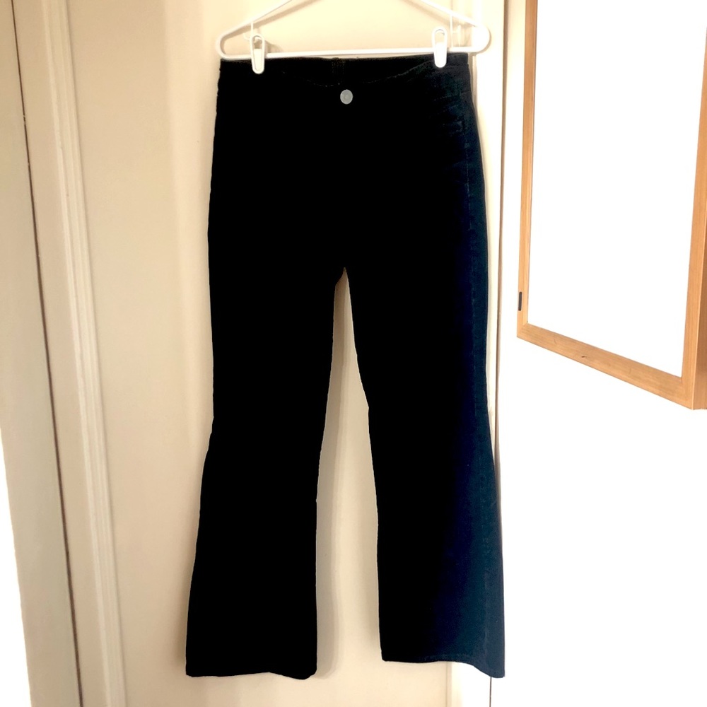 Kut from the Kloth blk bootcut corduroy pants